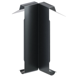 KROP RYNNA UKRYTA - Narożnik wewnętrzny maskownicy rynien ukrytych